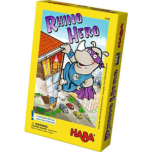 Rhino Hero ( a card game that can grow over 3 feet tall)