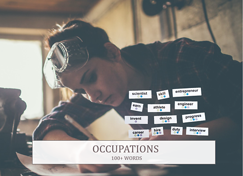 *Add-On* Word Kit: Occupations (100+ Words)
