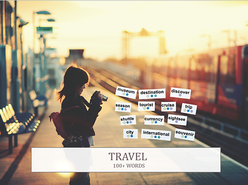 *Add-On* Word Kit: Travel (100+ words)