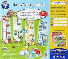Orchard Toys Counting and Matching Game Insey Winsey Spider