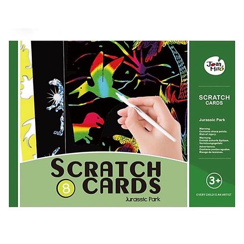 Joan Miro Scratch Cards Jurassic Park
